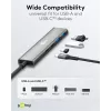 Goobay Slim 4-porttinen USB-keskitin USB-C - USB-A 5 Gbit/s - Plug USB 3.2 (76563)