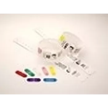 Zebra klipsit QuickClip-rannekkeisiin punainen