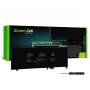 Green Cell DE102V3 akku DELL Latitude E5250 E5450 E5550, 7,6 V 6200 mAh LiPo, musta