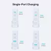 Pöytälaturi Unitek P1228AWH01-EU 70W 2×USB-A 2×USB-C