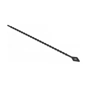 Helmikaapeliside DeLOCK 19568 P 150 x L 2,4 mm musta 100 kpl