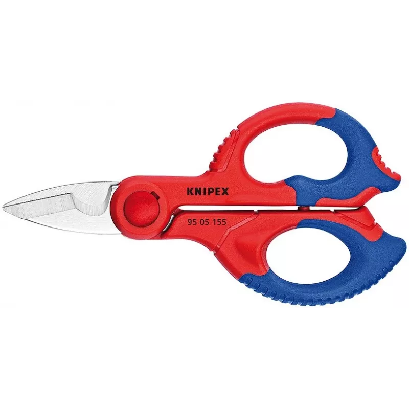 Knipex 95 05 155 SB sähkömiehen sakset, 155 mm, vyölaukulla