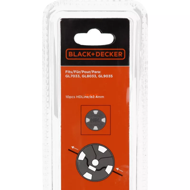 Raivausleikkurin/ruohotrimmerin lisävaruste Black & Decker A6489-XJ
