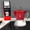 Bialetti Moka Induction mokkapannu 0,1 L punainen hopea