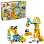LEGO DUPLO 10476 3-in-1 Rakennustyömaa ja ajoneuvot