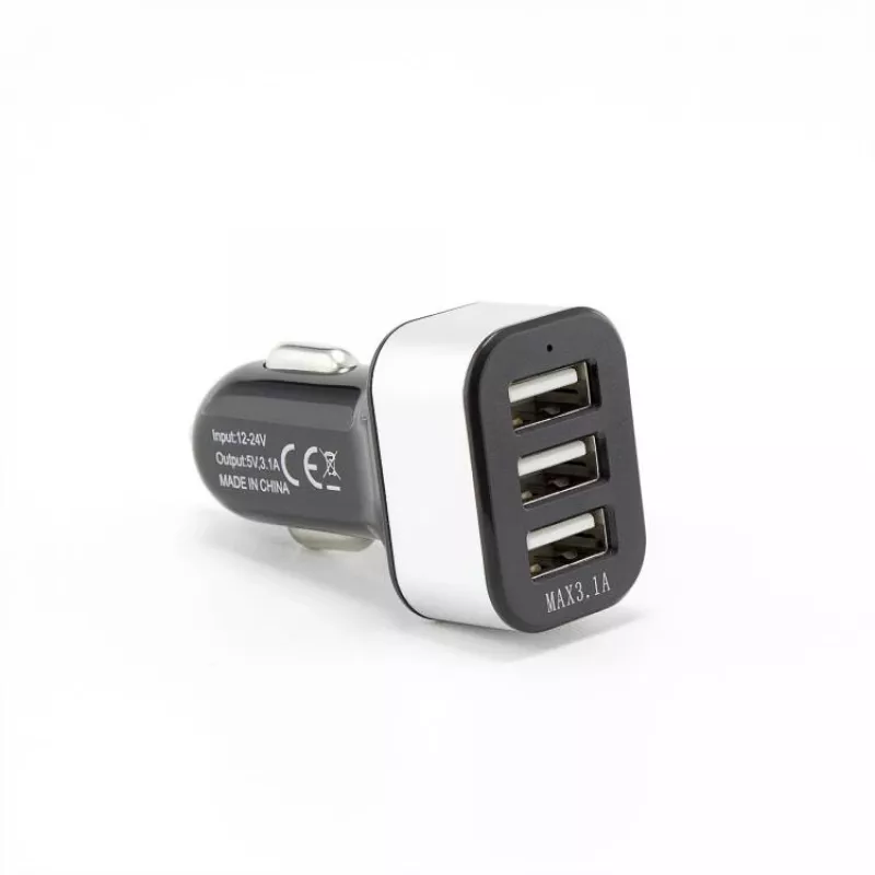 Sbox autolaturi CC-331B 3,1 A musta/harmaa
