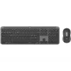 Logitech Signature Slim Combo MK950 - näppäimistö-hiirisarja - 100% - täysikokoinen - langaton - Bluetooth 5.1 LE - QWERTY - espanja - grafiitti (920-012486)