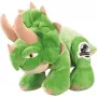 Jurassic World, Triceratops, pehmolelu vihreä/beige, 25 cm