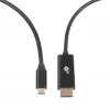USB-C–DisplayPort-kaapeli TB AKTBXVDUSBCDP2B 2 m – musta
