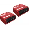 Älykytkin Shelly SHELLY_1PM_GEN3_2ER — langaton 110–240V, 1,2W kulutus, max. 240V, muovikotelo, 42×16×37 mm, 2 kpl:n pakkaus
