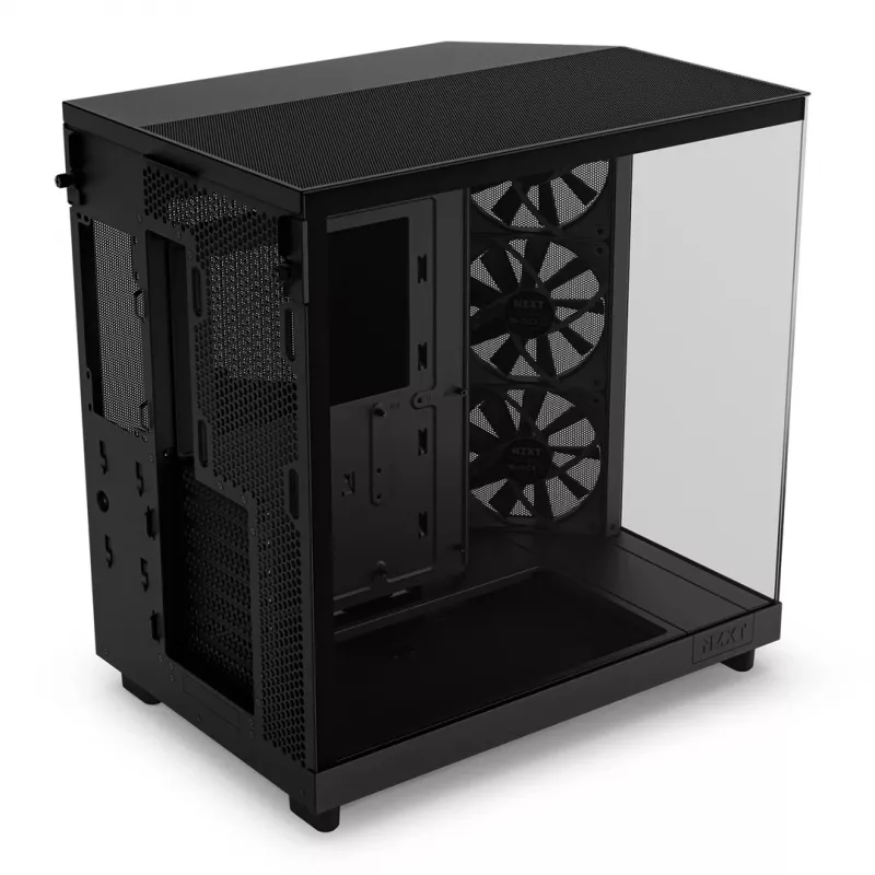 NZXT H6 Flow Midi-tornikotelo - musta