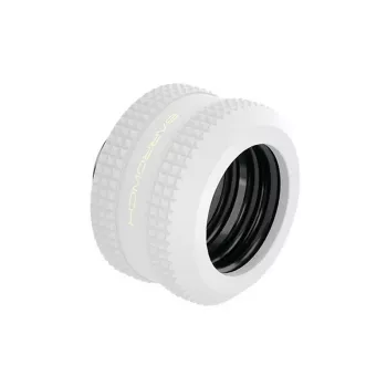 Barrow Hardtube-liitin 14 mm, G1/4-liitäntä - valkoinen (FBYKN-T14 V1 w)