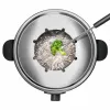 Fondue-sarja Taurus FF2 2 L 8 henkilölle, ruostumaton teräsrunko, 1000 W, 230 V, musta/hopea