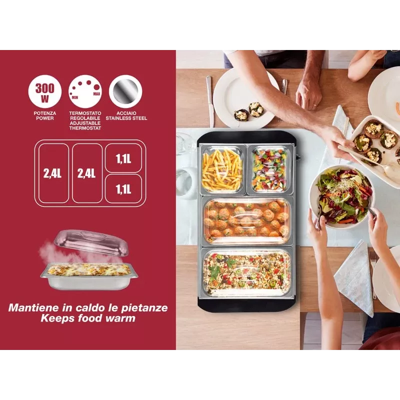 Keittotaso Beper P101TEM002, 2 keittoaluetta, kosketusohjaus