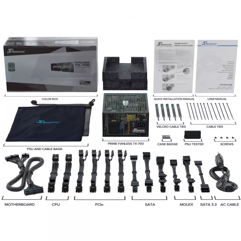 Sea Sonic PRIME-TX-700 Product musta