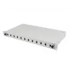 Patchpanel Lanberg FOP1-12SS-LDS harmaa ABS teräs 19