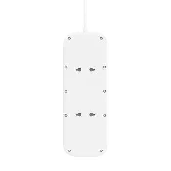 Jatkojohto Belkin SRB004VF2M-V2 — 8 pistorasiaa, 2 USB-C-liitäntää, ylijännitesuoja