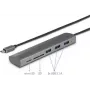 Renkforce RF-3374948 USB-keskitin USB 2.0 Type-C 5000 Mbit/s hopea (RF-3374948)