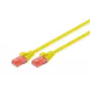 Patch-kaapeli Digitus CAT 6 U/UTP LSZH DK-1617-005/Y