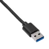 Akyga AK-CA-86 SATA–USB-A 3.0 -adapterikaapeli 2,5 tuuman asemille, 0,3 m, musta