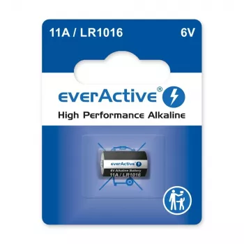Auton avaimen paristo everActive 11A LR1016 MN11 6V alkaline, nappiparisto 10,3×16 mm, 1 kpl