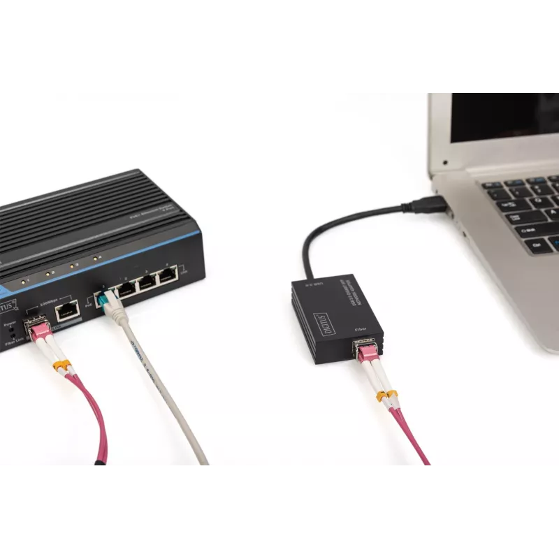 SFP-verkkosovitin Digitus DN-3026 USB 3.0 Gigabit