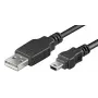 LogiLink USB-jatkokaapeli USB Type-A, 4-napainen (M) - Mini-USB Type-B, 5-napainen (M) 1,8 m (USB Hi-Speed)