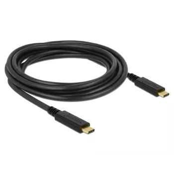 USB-kaapeli DeLOCK 83325 USB 2.0 3 m USB-C musta