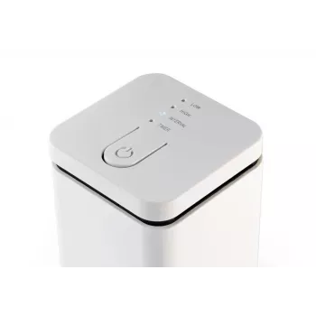 Aromadiffuusori Stylies ELARA/WHITE — haihdutusdiffuusori, tiloihin enintään 25 m², 2 h ajastin, AC/paristo/USB, 1,3 W, 74×74×100 mm