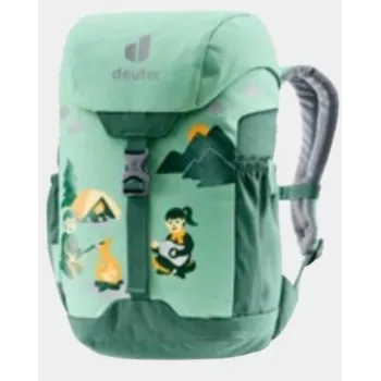 Koulureppu Deuter SchmusebärL vihreä polyeetterisulfoni PES 254x127x330.2mm
