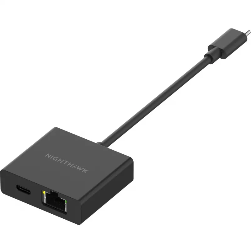 USB2ETH-10000S Nighthawk USB-C Ethernet-sovitin, LAN-sovitin