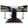 Lattialla seisova näyttöteline Next Level Racing NLR-A010 3 näytölle 32–65 inch enintään 70 kg