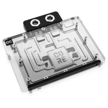 Alphacool Core GeForce RTX 5080 Phantom/GameRock/Palit/Gainward näytönohjaimen vesijäähdytyslohko takalevyllä (10260)