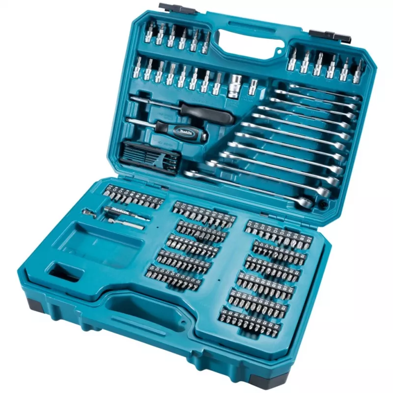 Makita E-10883 mekaanikon työkalusarja 221-osainen