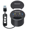 USB-keskitin GRAUGEAR G-THUB-AU-60 USB 3.2 Gen 1 Type-A musta