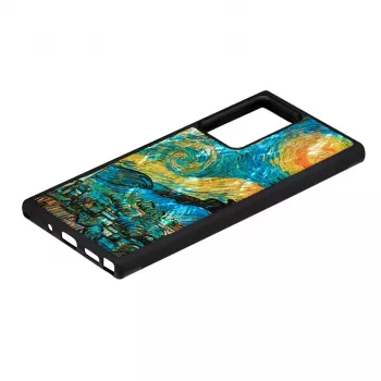 Suojakotelo iKins Samsung Galaxy Note 20 Ultra -malliin — musta tähtiyökuvio