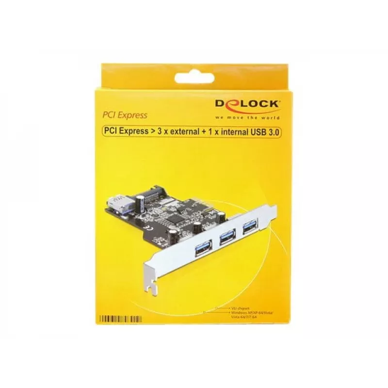 Liitäntäkortti DeLOCK 89301 sisäinen USB 3.2 Gen 1