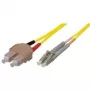 Tecline exertis Connect - verkkokaapeli - SC Singlemode (M) - LC Singlemode (M) - 10 m - kuitu - 9/125 mikrometriä - keltainen (39989610)