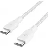 USB-kaapeli Belkin BOOST CHARGE USB 2.0 2 m USB-C valkoinen