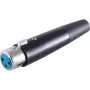 XLR-liitin ShiverPeaks BS55025 musta kotelo – 3-napainen audio-mikrofoni-/linjaliitin
