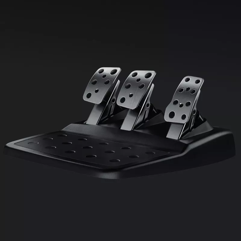 Logitech G G29 -ratti + polkimet PlayStation 3, PlayStation 4 analoginen USB 2.0 musta