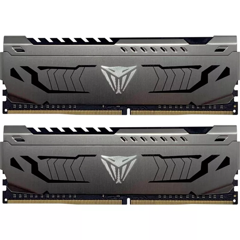 32 GB Patriot DIMM 3600 (2x 16 GB) Dual-Kit (harmaa, PVS432G360C8K, Viper Steel, INTEL XMP)