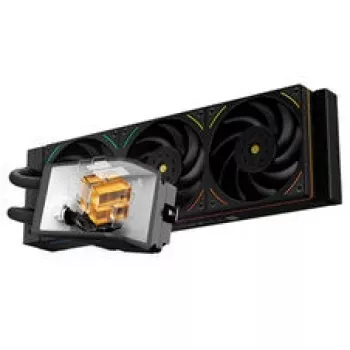 Thermalright Wonder Vision 360 UB ARGB AiO-nestekylmäys, ARGB, 6,67 tuuman OLED-näyttö – 360 mm, musta