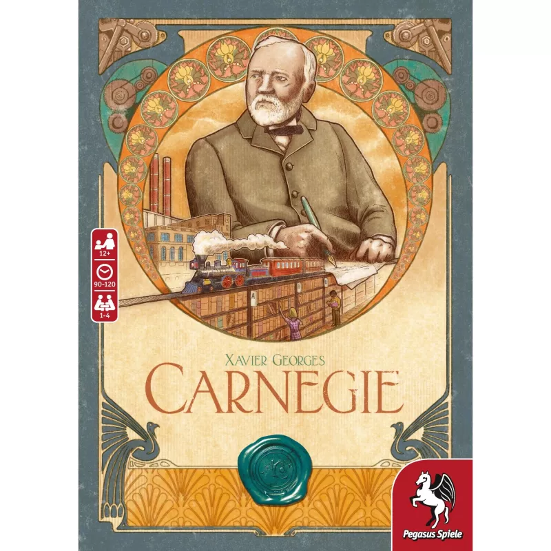 Pegasus Spiele Carnegie lautapeli talous