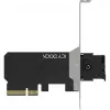 ICY DOCK MB305M4P-B -vaihtokehikko M.2 NVMe SSD PCIe 4.0 x4 -sovitinkortille
