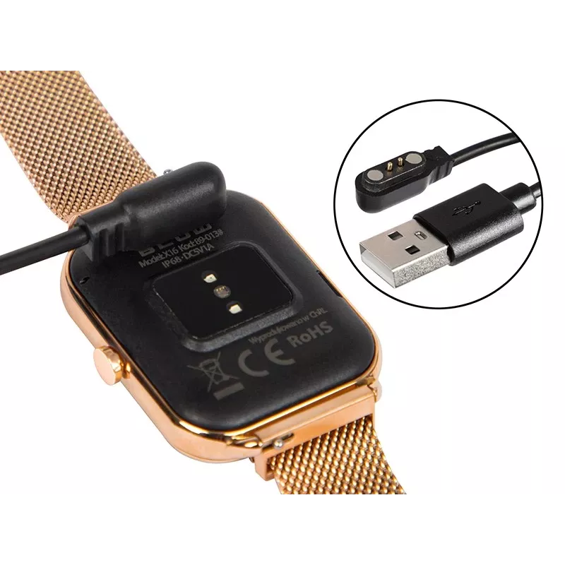 Älykello X16 Bluetooth pinkki