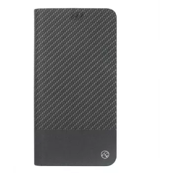 Puhelimen kirjakotelo Tellur Carbon iPhone XS:lle – musta