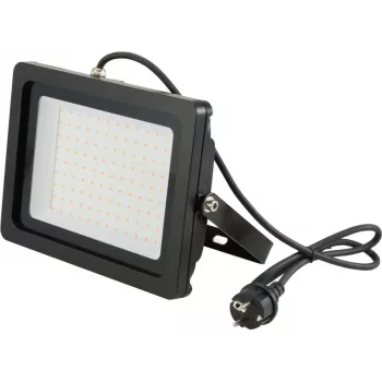 LED-valonheitin EUROLITE FL-100 SMD IP65 100W punainen