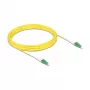 DeLOCK InfiniBand-kuituoptinen kaapeli 10 m LC LC/APC keltainen
