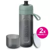Brita Sports -vesisuodatinpullo Active tummanvihreä, vihreä